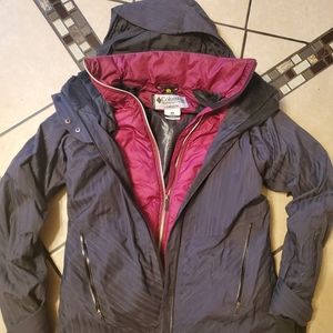 Women's 3-in-1 Columbia Titanium winter coat